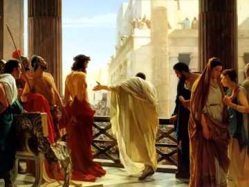 Isus si Baraba inaintea lui Pilat