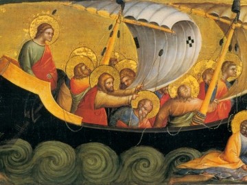 Isus vine pe mare, umbla pe apa